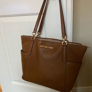 Michael Kors brown tote